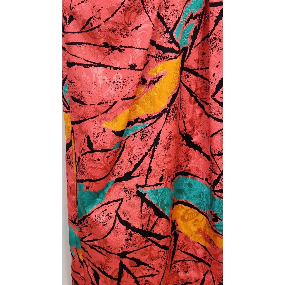 Vibrant 80s Party Dress - Picture 6 of 9